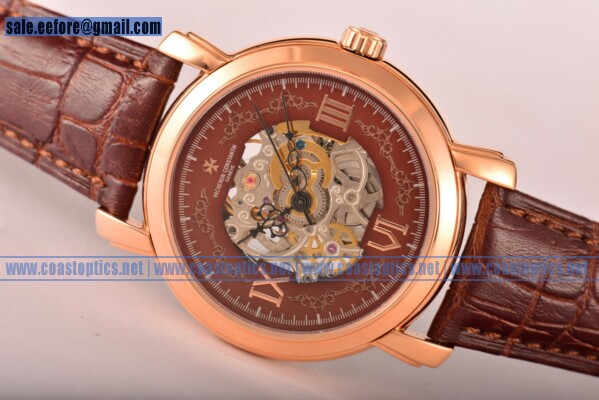 Vacheron Constantin Malte Replica Watch Rose Gold 1123290P03